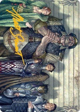 Image for Rogues' Gallery Art Card (Gold-Stamped Signature) (17) [Streets of New Capenna] - Magic: The Gathering