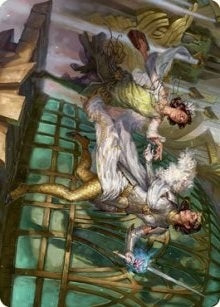 Image for Daring Escape Art Card (18) [Streets of New Capenna] - Magic: The Gathering