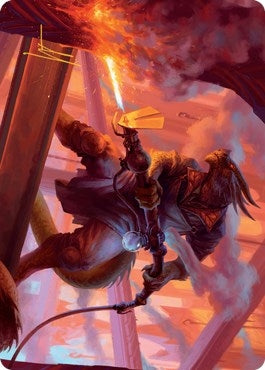 Image for Plasma Jockey Art Card (Gold-Stamped Signature) (19) [Streets of New Capenna] - Magic: The Gathering