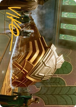 Image for Capenna Express Art Card (Gold-Stamped Signature) (20) [Streets of New Capenna] - Magic: The Gathering
