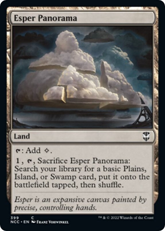 Image for Esper Panorama (399) [Streets of New Capenna] - Magic: The Gathering