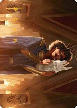 Image for Cormela, Glamour Thief Art Card (Gold-Stamped Signature) (23) [Streets of New Capenna] - Magic: The Gathering