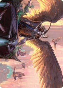 Image for Falco Spara, Pactweaver Art Card (25/81) (25) [Streets of New Capenna] - Magic: The Gathering