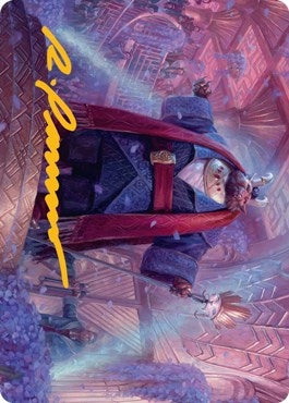 Image for Jetmir, Nexus of Revels Art Card (27/81) (Gold-Stamped Signature) (27) [Streets of New Capenna] - Magic: The Gathering