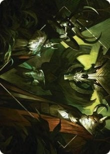 Meeting of the Five Art Card (30) [Art Series: Streets of New Capenna]