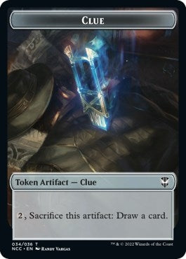 Image for Clue // Fish Double-Sided Token (34 // 4) [Streets of New Capenna] - Magic: The Gathering