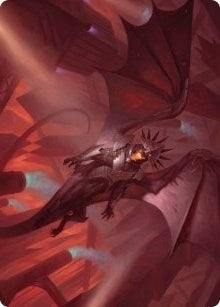 Image for Ziatora, the Incinerator Art Card (33) [Streets of New Capenna] - Magic: The Gathering