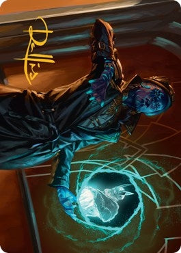 Image for Kamiz, Obscura Oculus Art Card (Gold-Stamped Signature) (41) [Streets of New Capenna] - Magic: The Gathering