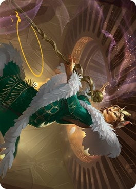 Image for Kitt Kanto, Mayhem Diva Art Card (Gold-Stamped Signature) (42) [Streets of New Capenna] - Magic: The Gathering