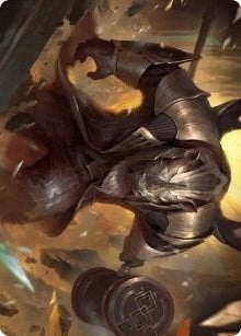 Image for Perrie, the Pulverizer Art Card (43) [Streets of New Capenna] - Magic: The Gathering
