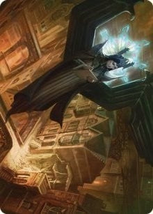 Image for Angelic Sleuth Art Card (48) [Streets of New Capenna] - Magic: The Gathering