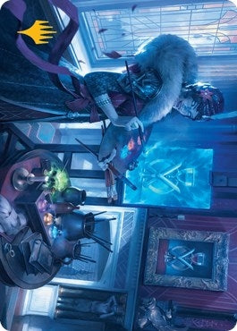 Image for Flawless Forgery Art Card (Gold-Stamped) (54) [Streets of New Capenna] - Magic: The Gathering