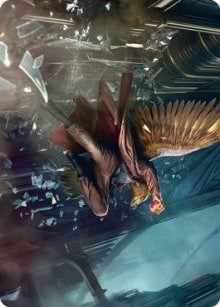 Image for Skyway Robber Art Card (55) [Streets of New Capenna] - Magic: The Gathering