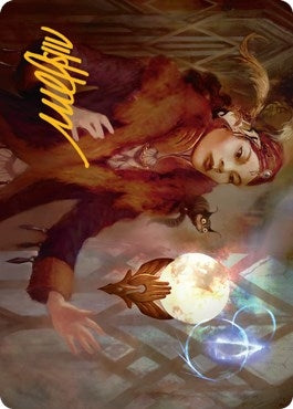 Misfortune Teller Art Card (Gold-Stamped Signature) (58) [Art Series: Streets of New Capenna]