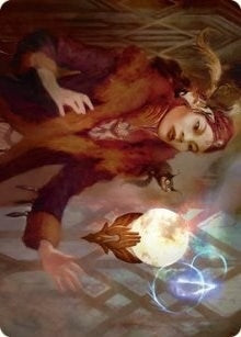 Image for Misfortune Teller Art Card (58) [Streets of New Capenna] - Magic: The Gathering