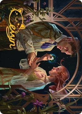 Image for Prosperous Partnership Art Card (Gold-Stamped Signature) (63) [Streets of New Capenna] - Magic: The Gathering