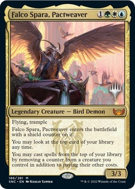 Image for Falco Spara, Pactweaver (186) [Streets of New Capenna] - Magic: The Gathering