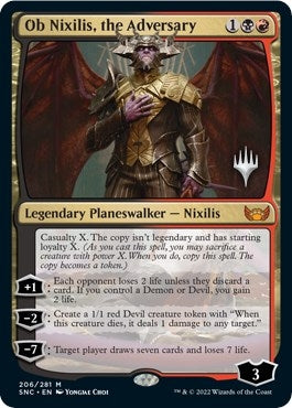 Image for Ob Nixilis, the Adversary (206) [Streets of New Capenna] - Magic: The Gathering