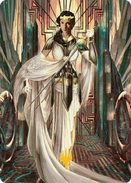Image for Elspeth Resplendent Art Card (64/81) (Gold-Stamped) (64) [Streets of New Capenna] - Magic: The Gathering