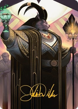 Image for Jetmir, Nexus of Revels Art Card (68/81) (Gold-Stamped Signature) (68) [Streets of New Capenna] - Magic: The Gathering