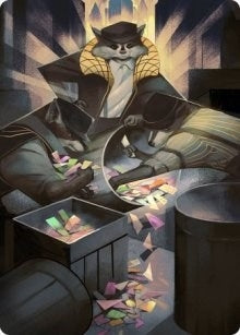 Image for Masked Bandits Art Card (69) [Streets of New Capenna] - Magic: The Gathering