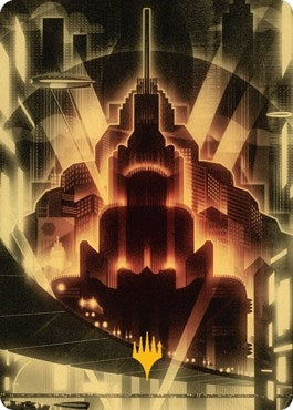 Image for Plains Art Card (Gold-Stamped) (79) [Streets of New Capenna] - Magic: The Gathering