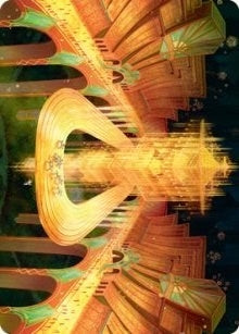 Image for Racers' Ring Art Card (80) [Streets of New Capenna] - Magic: The Gathering