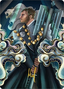 Image for Rafiq of the Many Art Card (Gold-Stamped Signature) (81) [Streets of New Capenna] - Magic: The Gathering