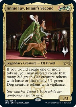 Image for Jinnie Fay, Jetmir's Second (195) [Streets of New Capenna] - Magic: The Gathering