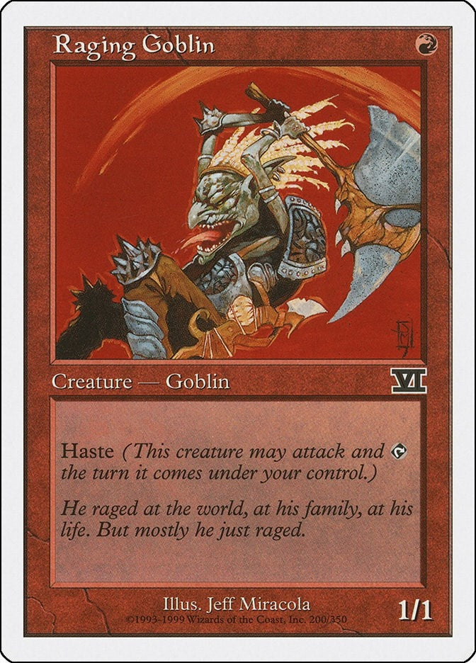 Image for Raging Goblin (200) [Classic Sixth Edition] - Magic: The Gathering