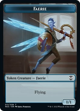 Image for Faerie // Rogue Double-Sided Token (11 // 7) [Streets of New Capenna] - Magic: The Gathering
