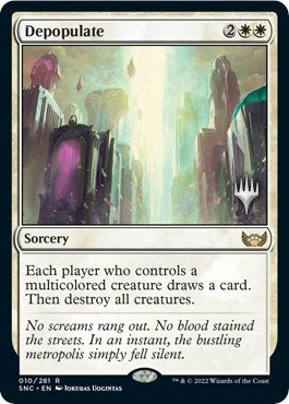 Image for Depopulate (10) [Streets of New Capenna] - Magic: The Gathering
