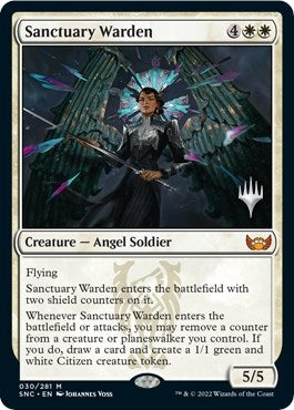 Image for Sanctuary Warden (30) [Streets of New Capenna] - Magic: The Gathering