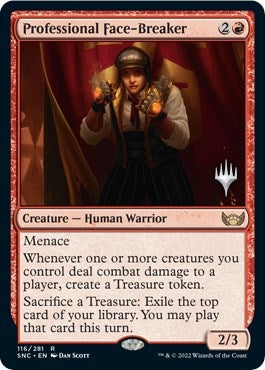 Image for Professional Face-Breaker (116) [Streets of New Capenna] - Magic: The Gathering