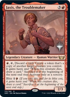 Image for Jaxis, the Troublemaker (112) [Streets of New Capenna] - Magic: The Gathering