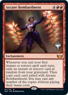 Image for Arcane Bombardment (101) [Streets of New Capenna] - Magic: The Gathering
