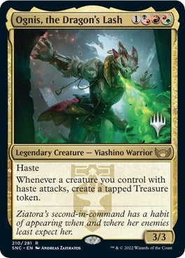 Image for Ognis, the Dragon's Lash (210) [Streets of New Capenna] - Magic: The Gathering