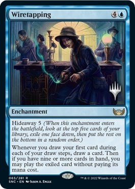 Image for Wiretapping (65) [Streets of New Capenna] - Magic: The Gathering