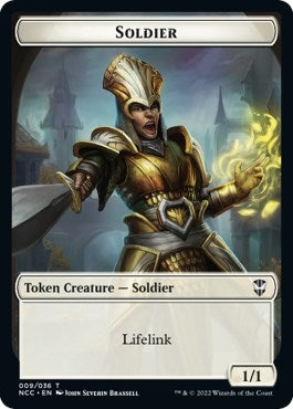 Image for Soldier // Cat Beast Double-Sided Token (9 // 4) [Streets of New Capenna] - Magic: The Gathering