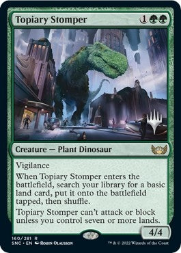 Image for Topiary Stomper (160) [Streets of New Capenna] - Magic: The Gathering