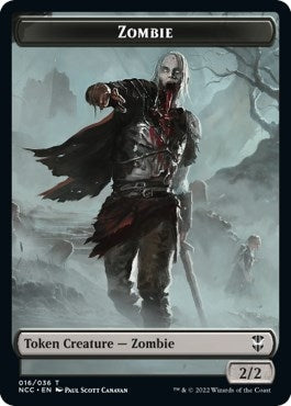 Image for Zombie // Goat Double-Sided Token (16 // 6) [Streets of New Capenna] - Magic: The Gathering