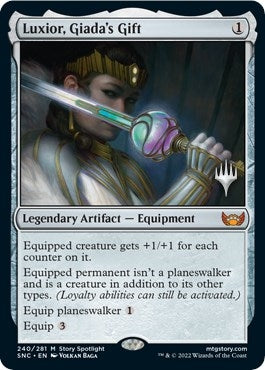 Image for Luxior, Giada's Gift (240) [Streets of New Capenna] - Magic: The Gathering