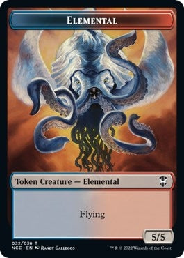 Image for Elemental (032) // Rogue Double-Sided Token (32 // 7) [Streets of New Capenna] - Magic: The Gathering