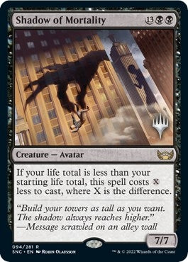 Shadow of Mortality (94) [Promo Pack: Streets of New Capenna]