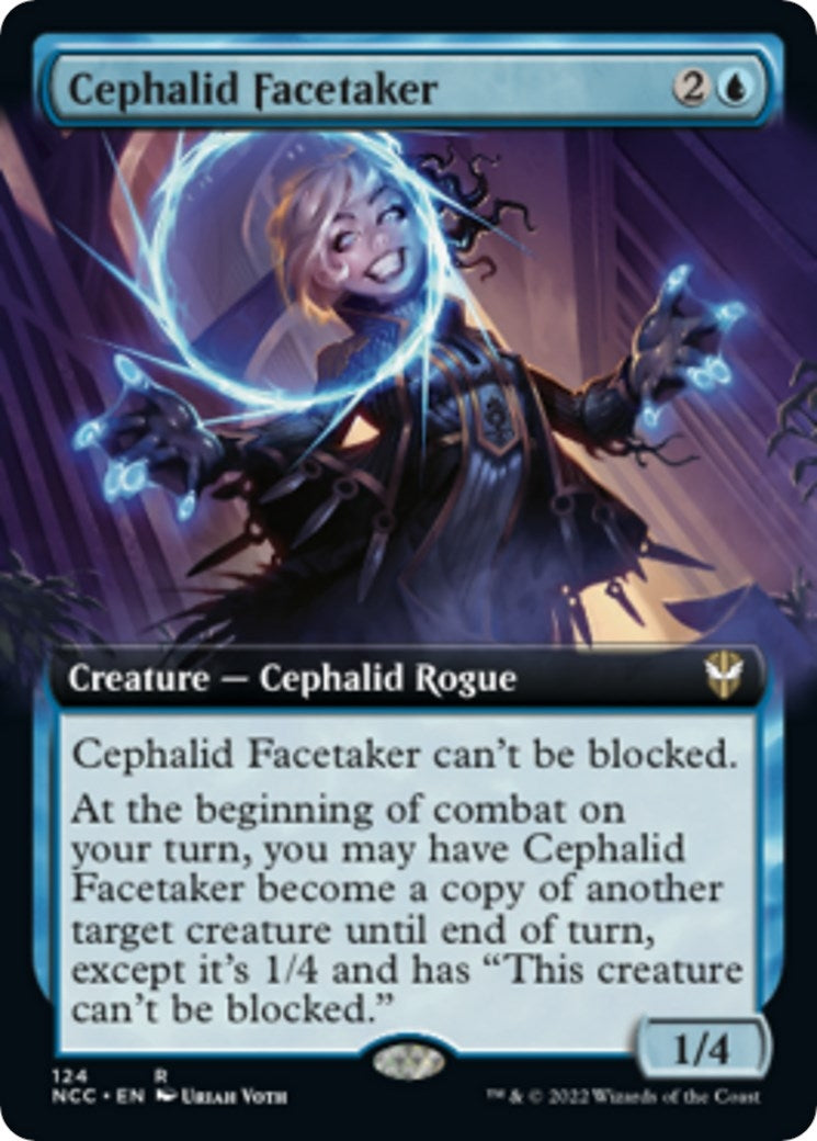 Image for Cephalid Facetaker (Extended Art) (124) [Streets of New Capenna] - Magic: The Gathering