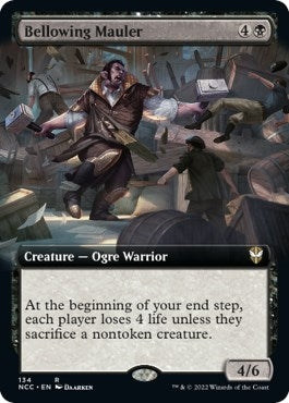 Image for Bellowing Mauler (Extended Art) (134) [Streets of New Capenna] - Magic: The Gathering