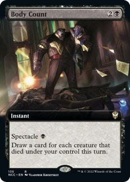 Image for Body Count (Extended Art) (135) [Streets of New Capenna] - Magic: The Gathering