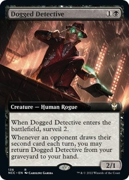 Image for Dogged Detective (Extended Art) (136) [Streets of New Capenna] - Magic: The Gathering