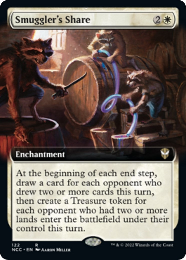 Image for Smuggler's Share (Extended Art) (122) [Streets of New Capenna] - Magic: The Gathering