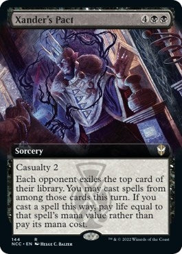 Image for Xander's Pact (Extended Art) (144) [Streets of New Capenna] - Magic: The Gathering